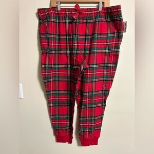 Old Navy Red Plaid Men's Lounge Pants